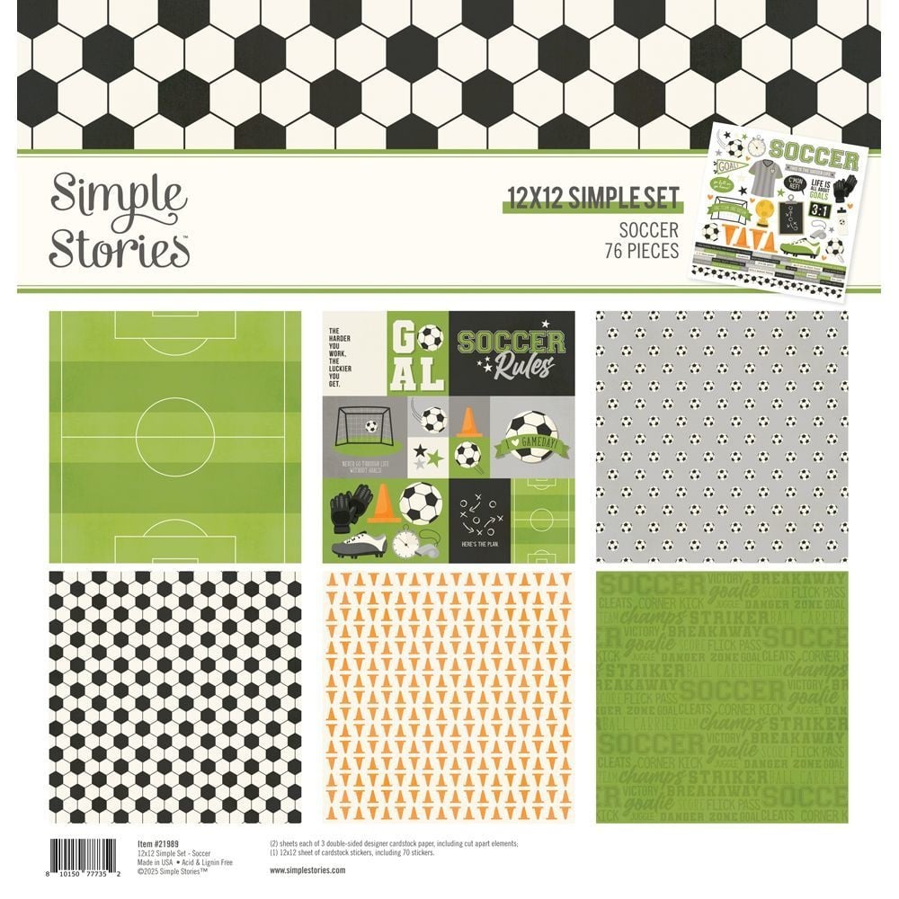 Soccer - 12x12 Collection