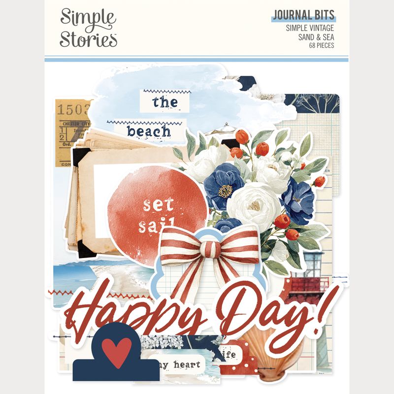 Simple Vintage Sand & Sea - Journal Bits & Bits