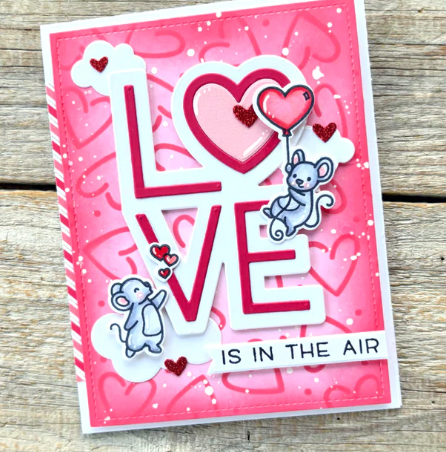 Lawn Fawn Valentine Card Class- January 31st (10am)