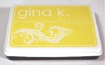 Gina K Ink Pad - Lemon Drop