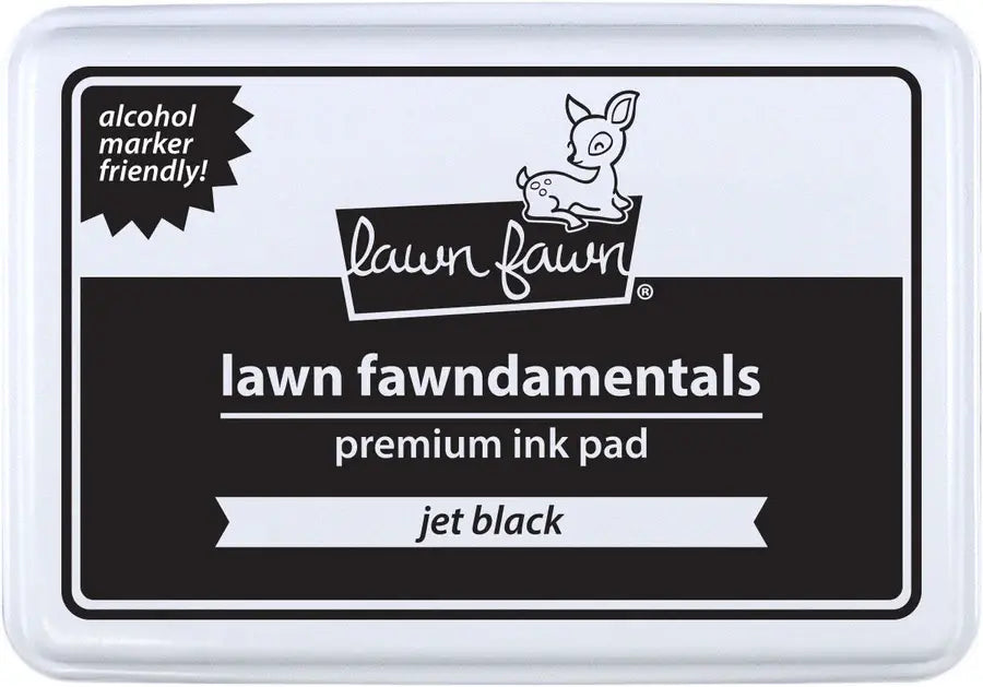 Lawn Inks - Jet Black Premium Ink Pad