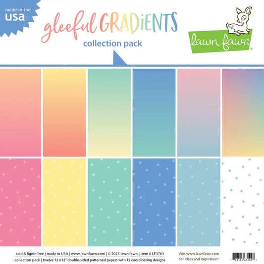 Gleeful Gradients - 12x12 Collection