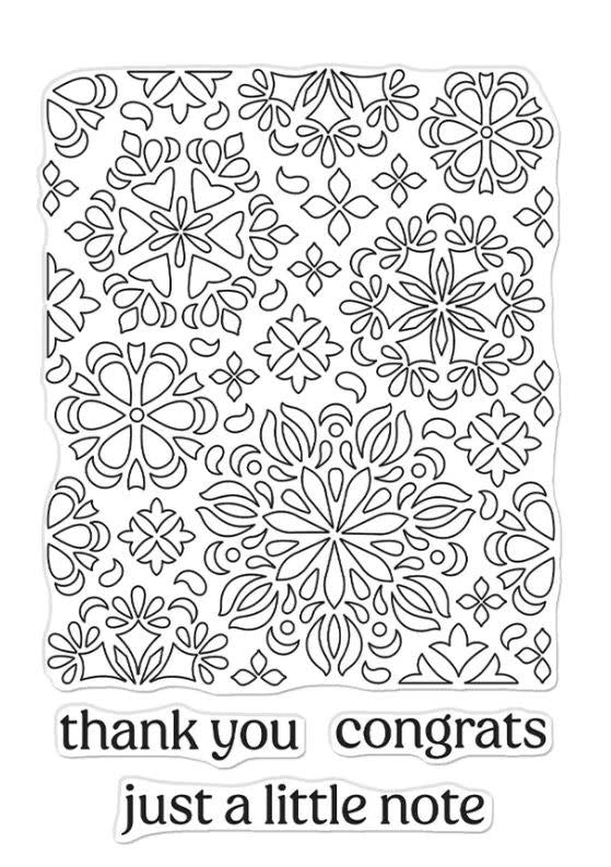 Mandala Flower Pattern - Stamps
