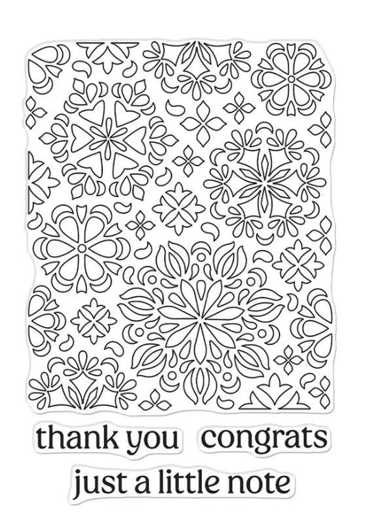 Mandala Flower Pattern - Stamps