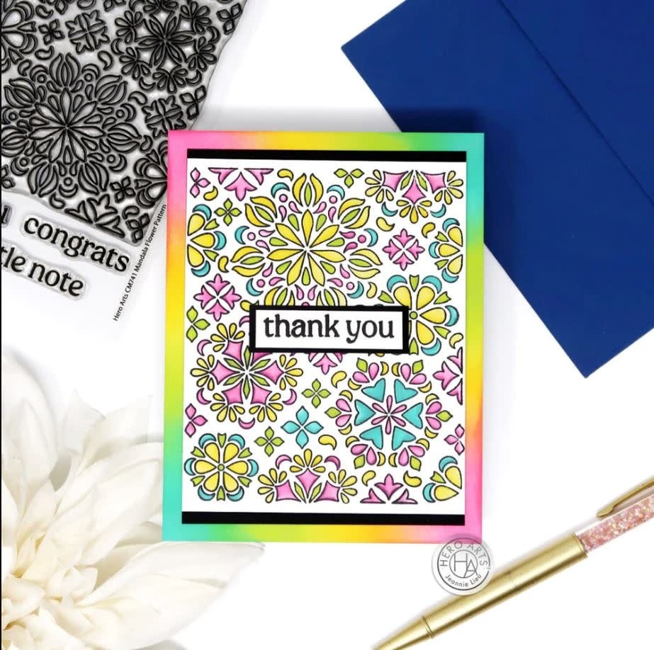 Mandala Flower Pattern - Stamps