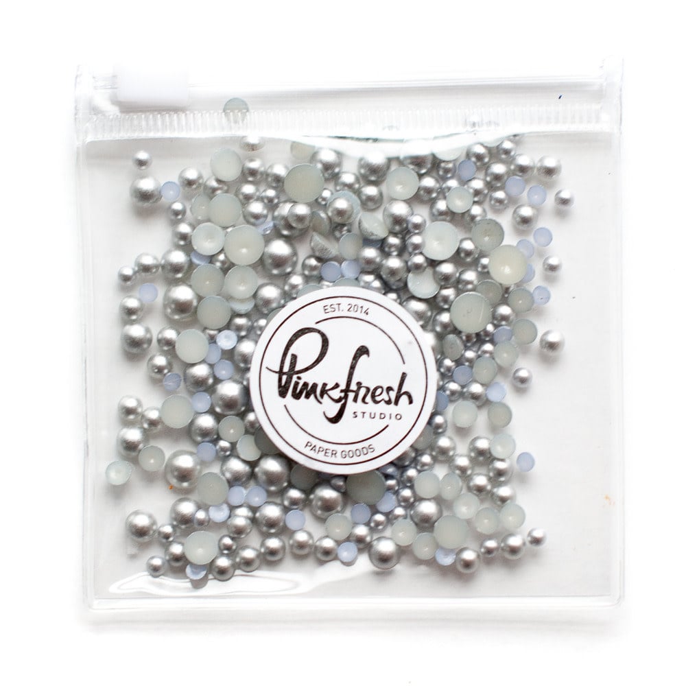 Metallic Pearls - Matte Silver