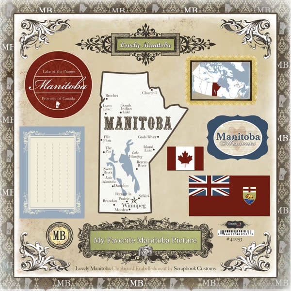 Manitoba - 12x12 Chipboard
