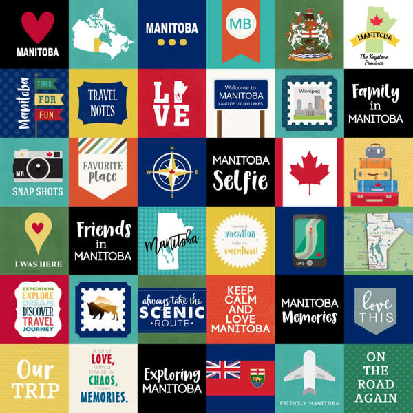 Manitoba Adventure - 12x12 Pattern Paper