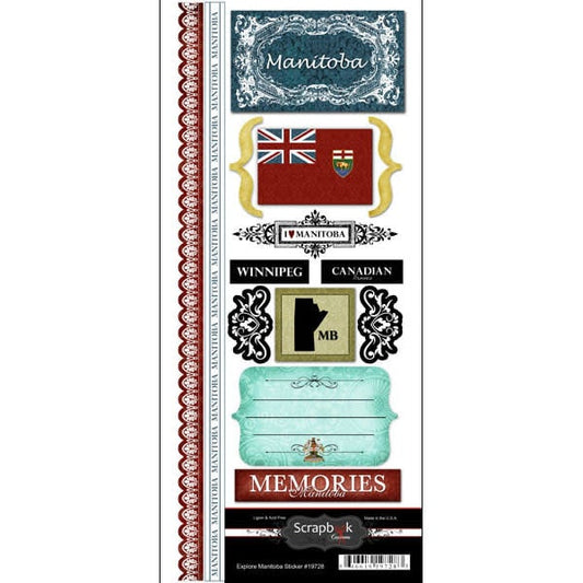 Manitoba Explore - 6x12 Stickers