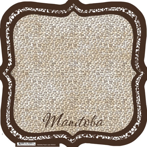 Manitoba - Pattern Paper