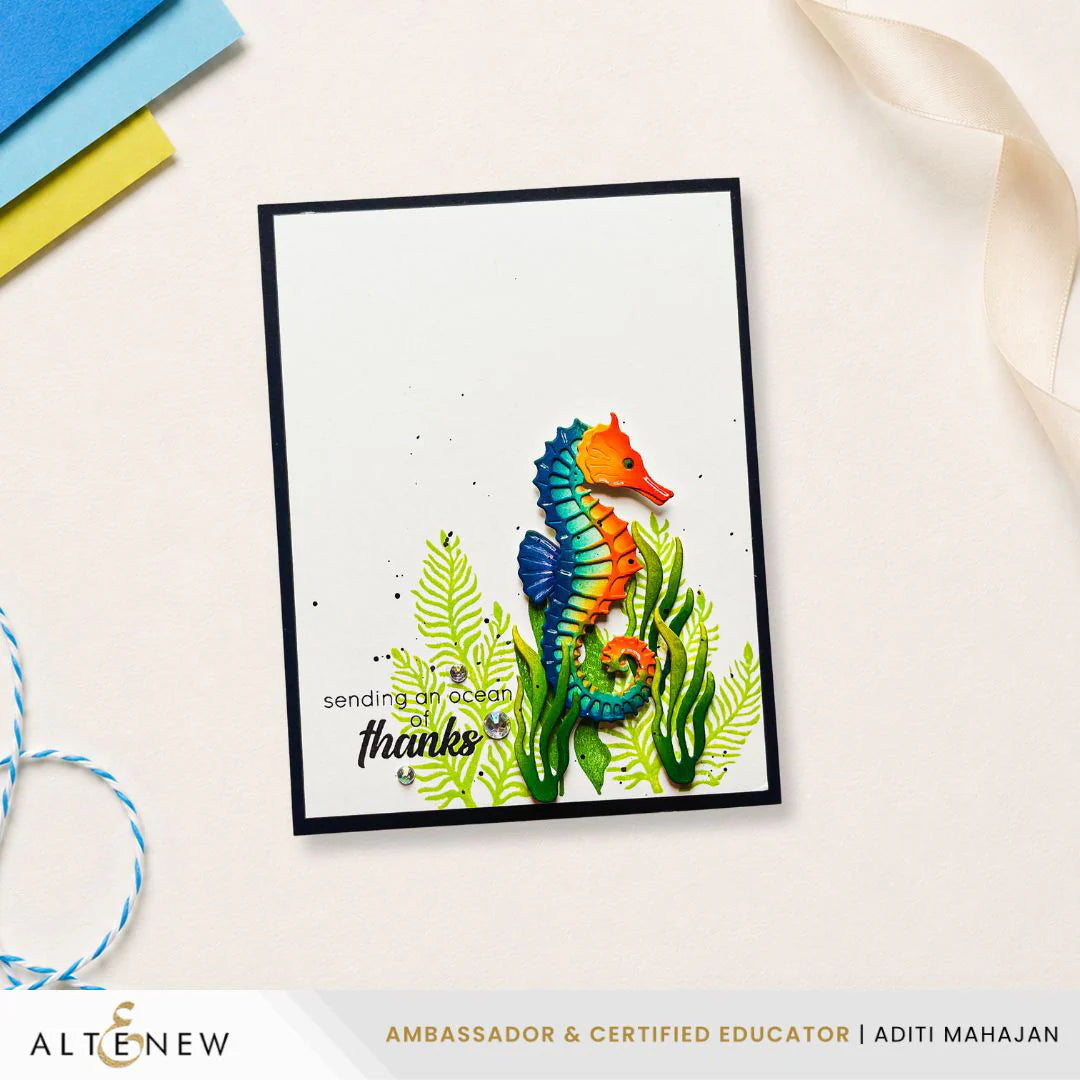 Mini Delight - Graceful Seahorse - Stamp & Die