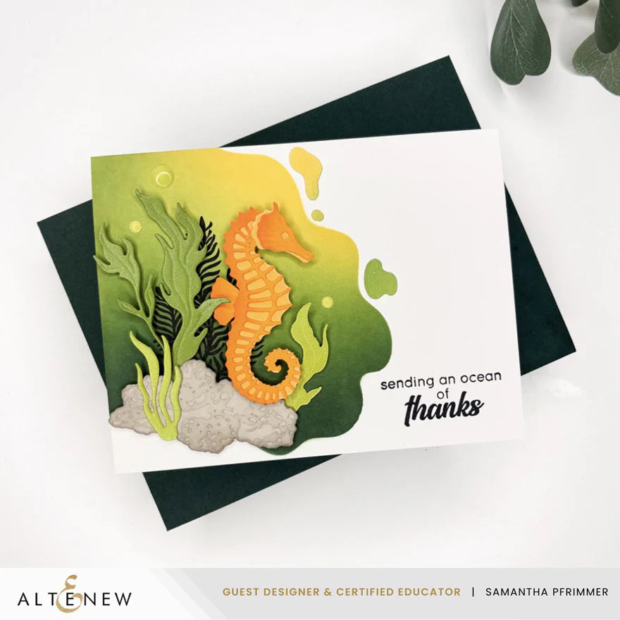 Mini Delight - Graceful Seahorse - Stamp & Die