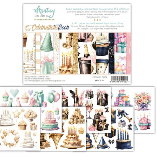 Celebration - 6x8 Elements (Fuzzy Cutting)