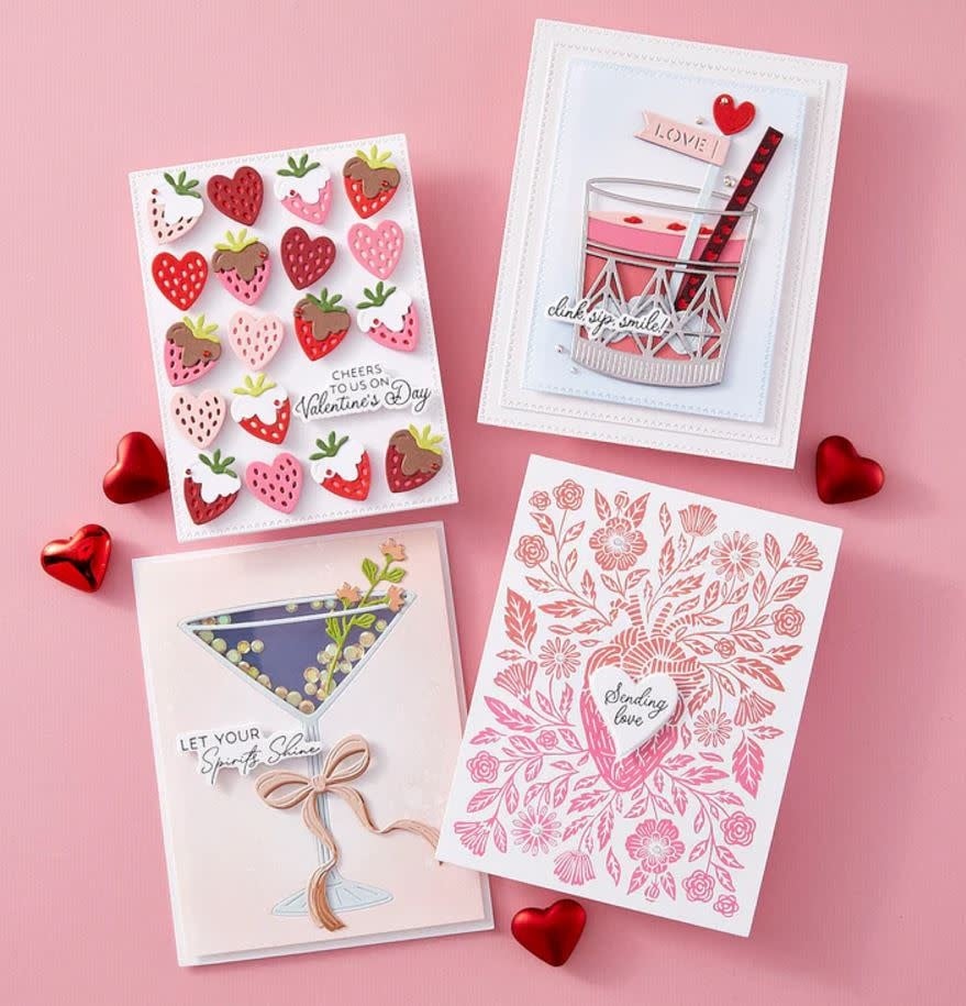 Love on the Rocks Collection - My Heart Beats for You - Press Plates and  Die