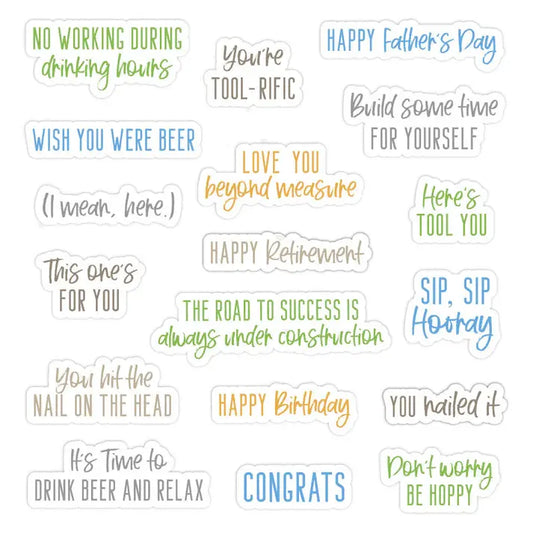 Nailed It - 4x6 Stamps and Dies