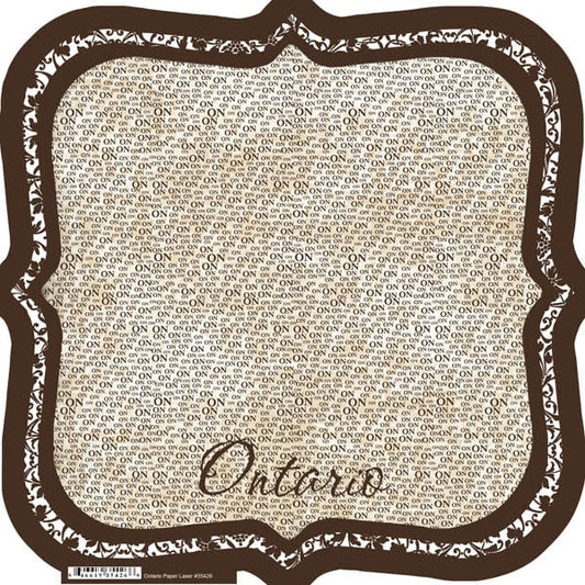 Ontario - Pattern Paper