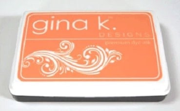 Gina K Ink Pad - Peach Bellini