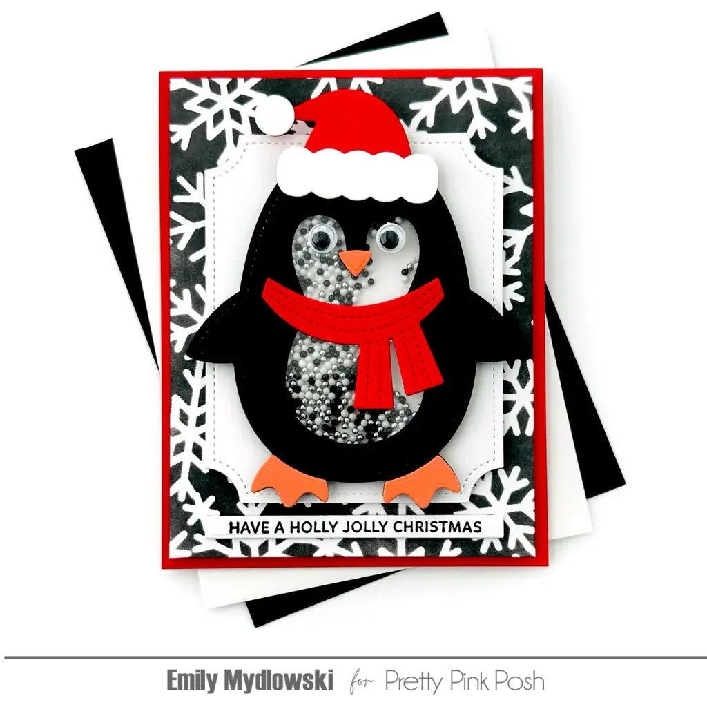 Snowflake Background - Stencil