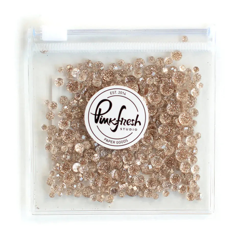 Glitter Drops - Champagne