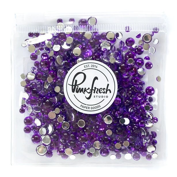 Clear Drops - Purple