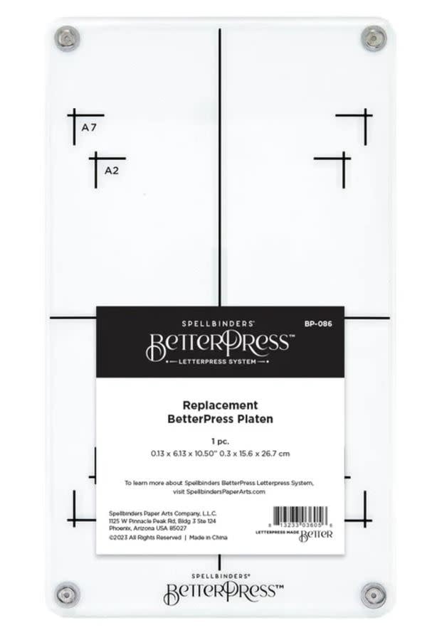Replacement BetterPress Platen