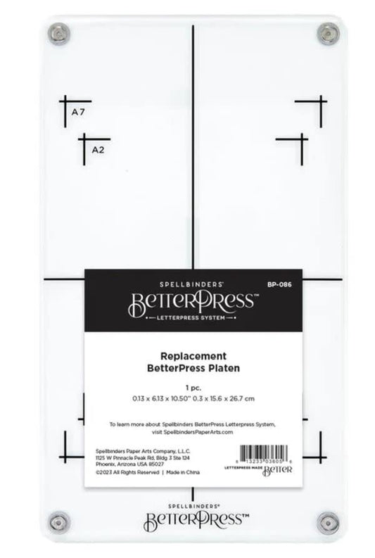 Replacement BetterPress Platen