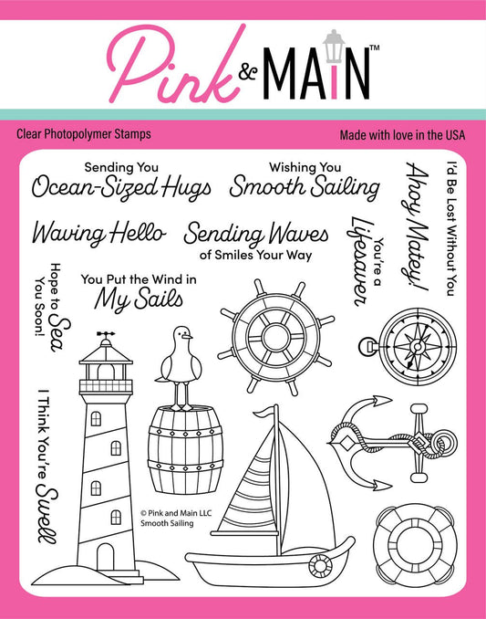 Smooth Sailing - Stamps and  Dies