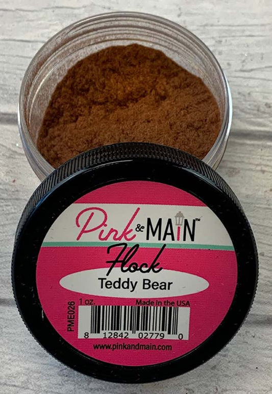 Pink & Main Flock - Teddy Bear