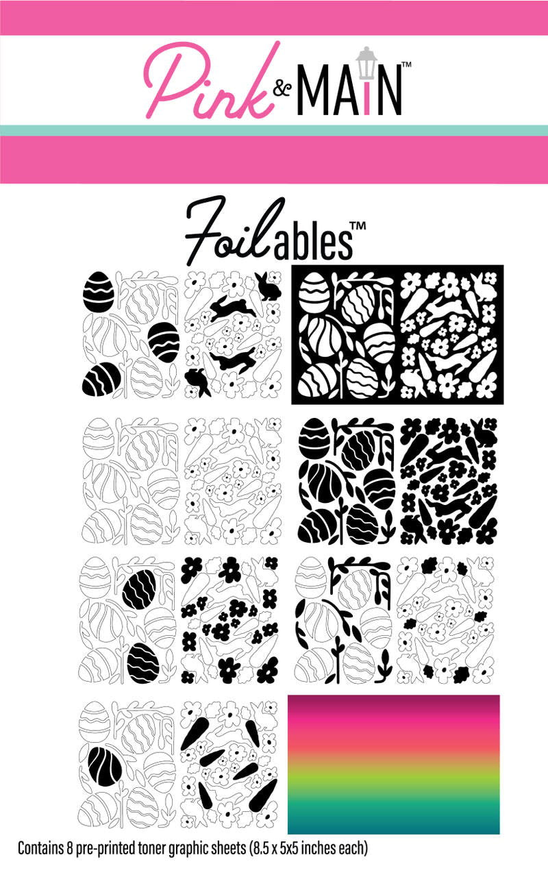 Bunny Hop Set 2 - Foilables Sheets