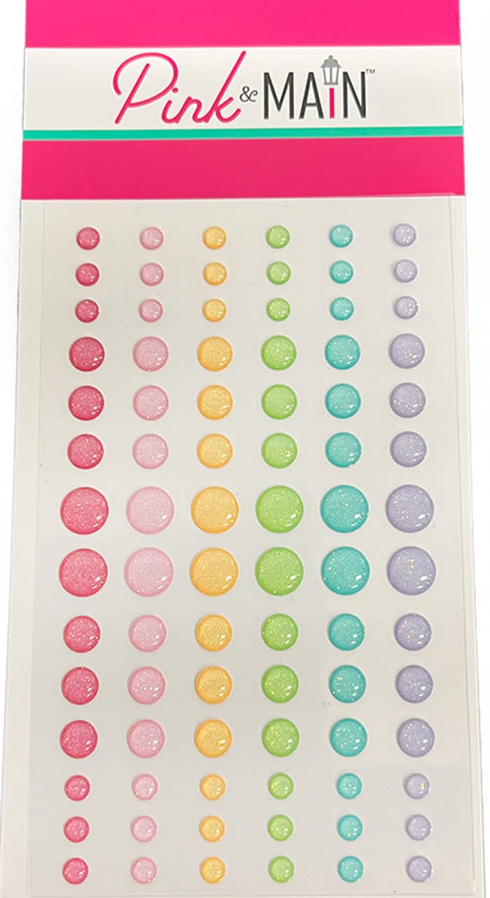 Crafty Friends - Glitter Enamel Dots