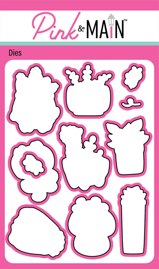 Planter Friends - Stamps and  Dies