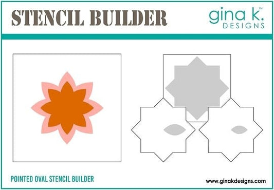 Pointed Oval - Stencil Builder*