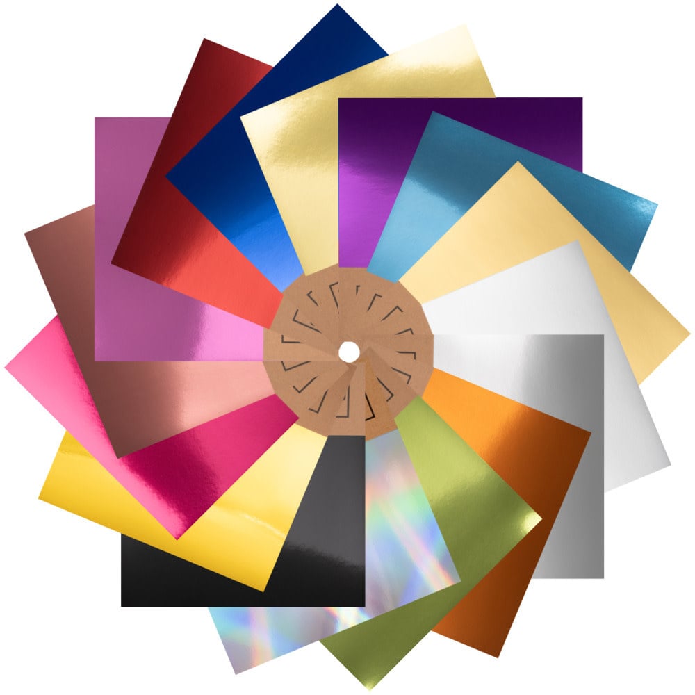 12x12 Whole Spectrum - Foil Cardstock (16 sheets)