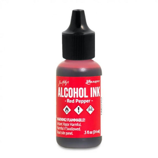 Alcohol Ink 1/2 oz - Red Pepper