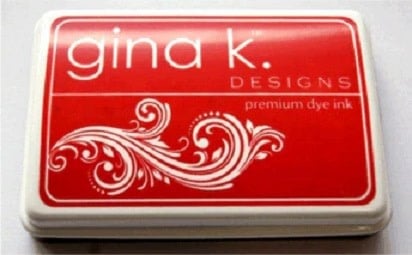 Gina K Ink Pad - Red Velvet