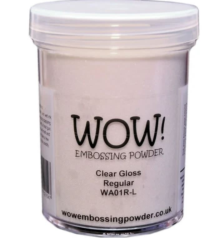 WOW! Embossing Powder - Clear Gloss Regular - 160ml