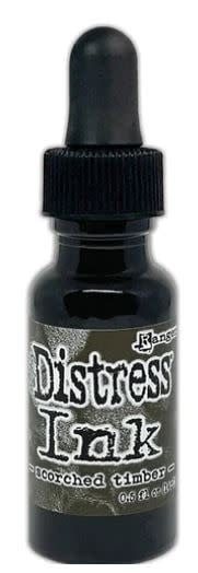 Distress Ink Reinker - Scorched Timber