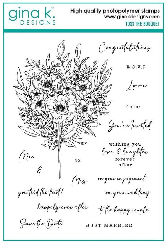 Toss the Bouquet - Stamps and Dies*