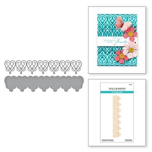 The Timeless Collection - Timeless Hearts Border - Dies