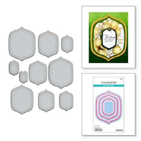 Sealed 3D Botanical Collection - Fresh Picked Labels and Tag - Dies