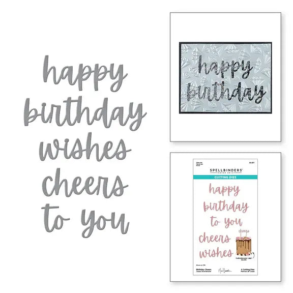 Bougie Birthday Collection by Nina Boettcher - Birthday Cheers - Dies