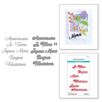 International Sentiments Collection - French Everyday Sentiments - Dies