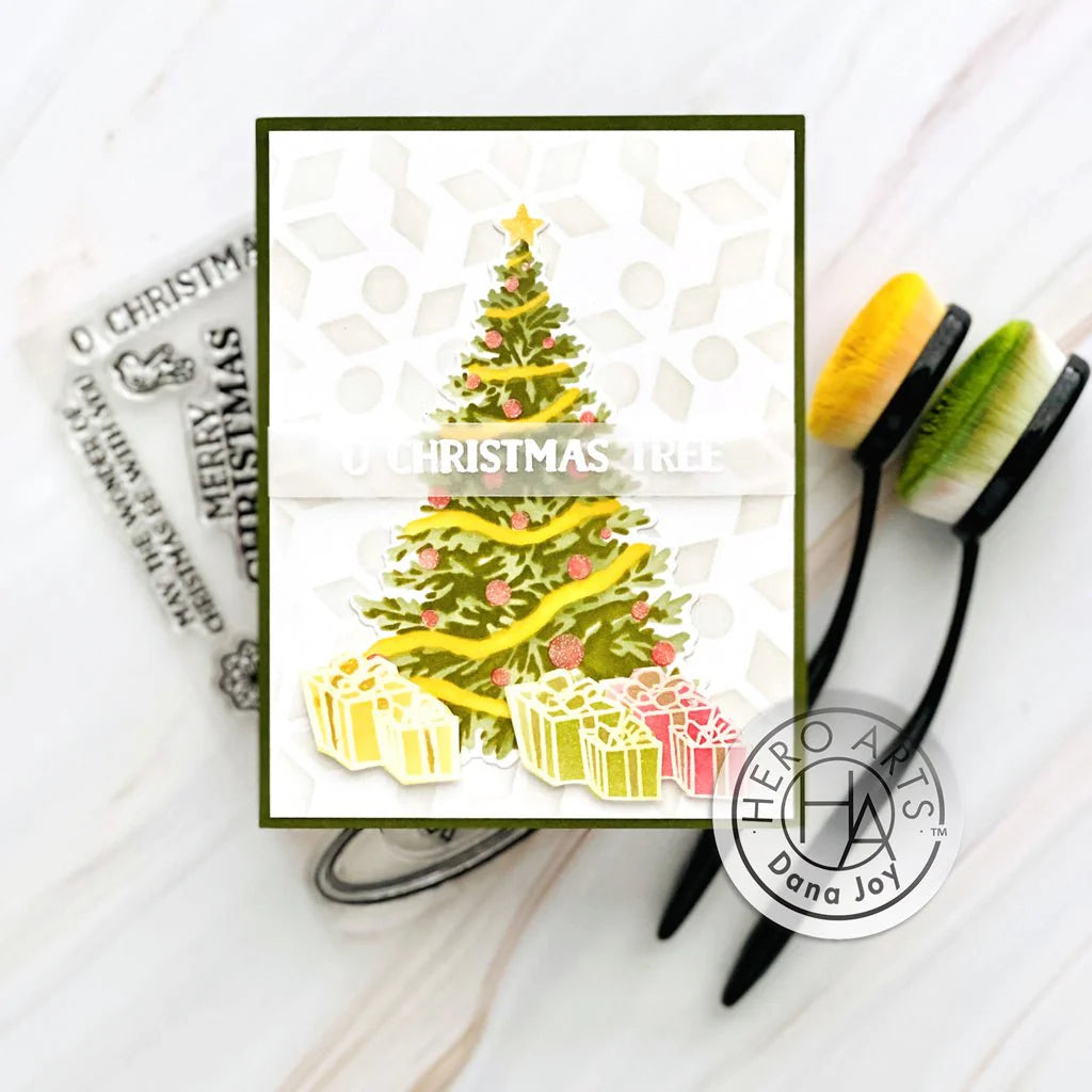 O Christmas Tree - Layering Stencil