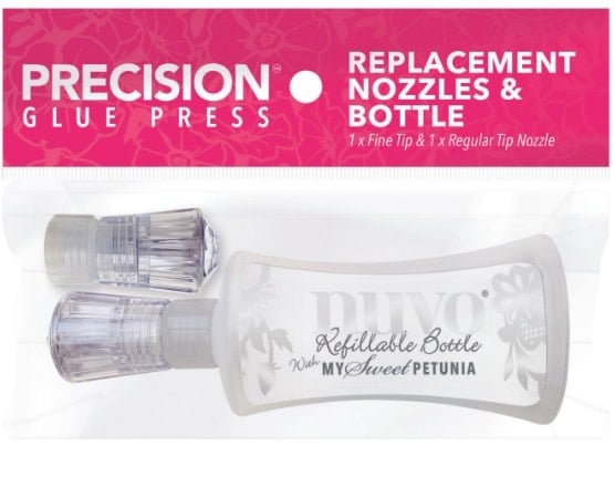 Precision Glue Press - Replacement Nozzle & Bottle