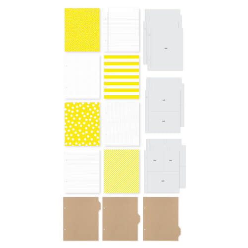 6x8 SN@P! Binder - Yellow