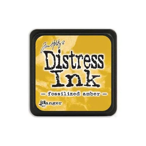 Distress "Mini" Ink Pad - Fossilized Amber