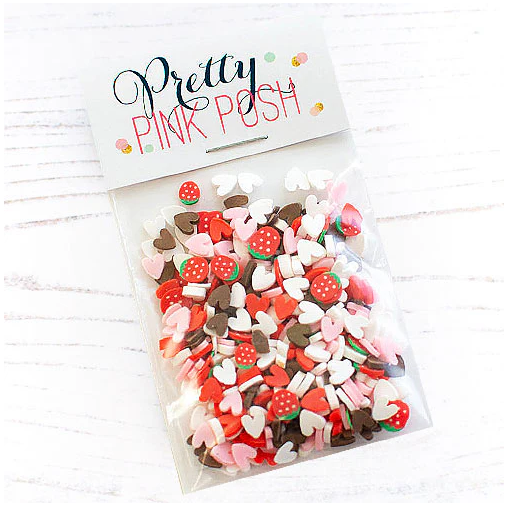 Strawberry Valentine - Clay Confetti
