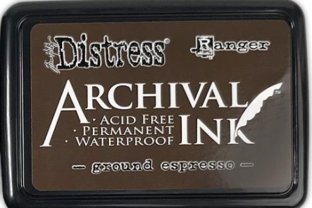 Distress Archival Ink Pad - Ground Espresso