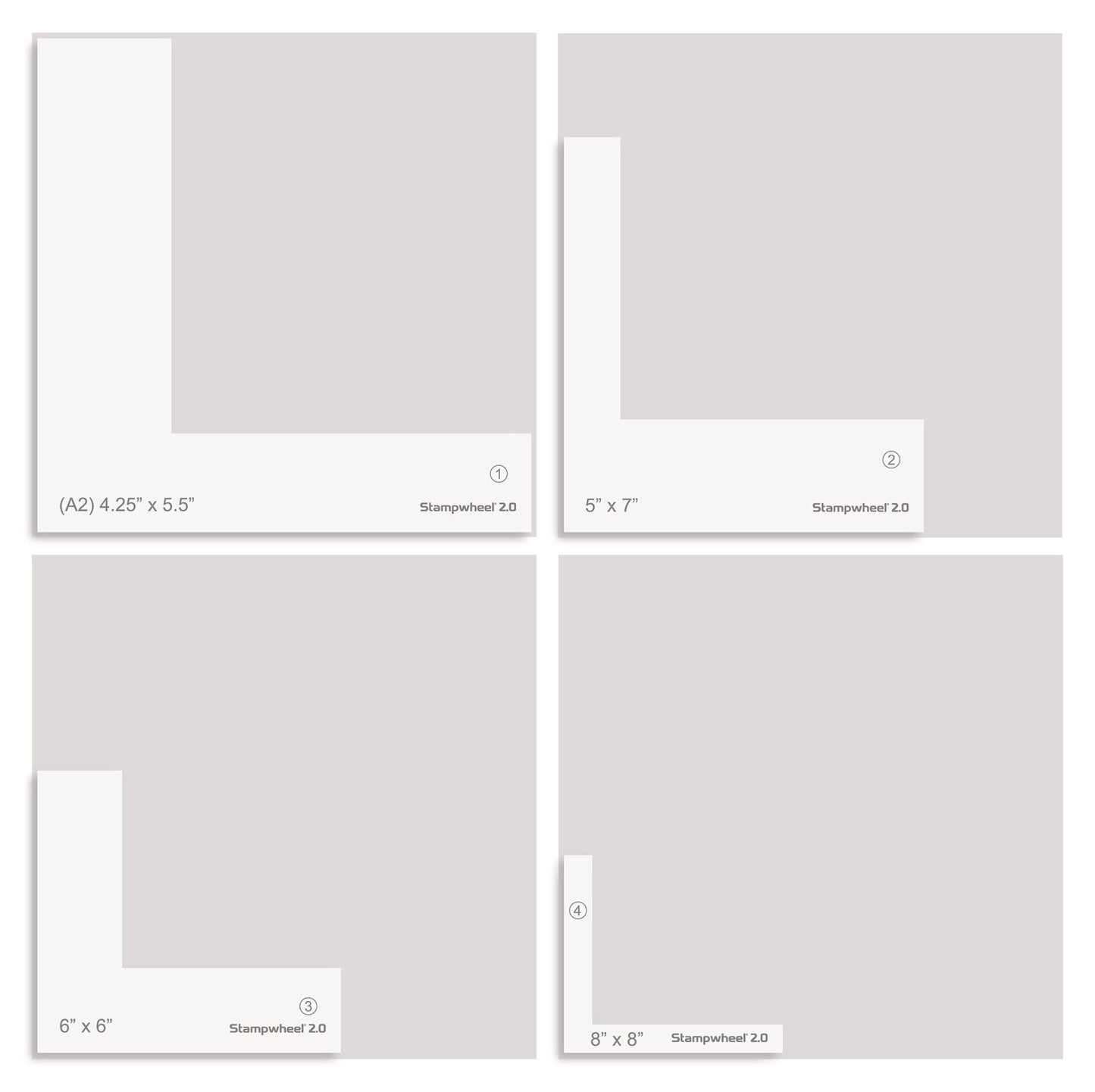 Stampwheel 2.0- Center Alignment Guides