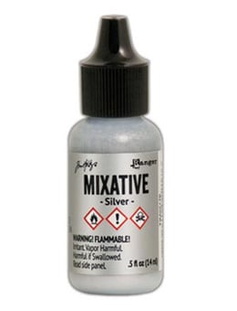 Alcohol Ink - Metal Mixative 1/2 oz - Silver
